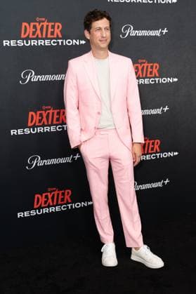 David Magidoff arrives on the red carpet at the world premiere of Dexter: Resurrection at Alice Tully Hall on Wednesday, July 9, 2025 in New York City.  NYP20250709615 DEREKxFRENCH