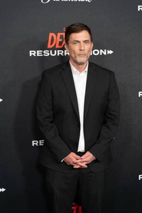 Desmond Harrington arrives on the red carpet at the world premiere of Dexter: Resurrection at Alice Tully Hall on Wednesday, July 9, 2025 in New York City.  NYP20250709643 DEREKxFRENCH