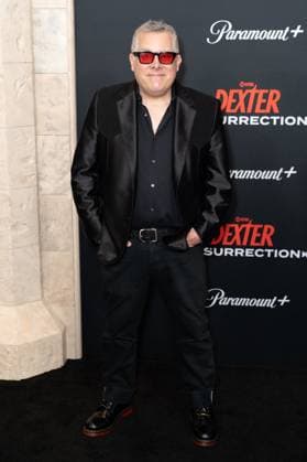 Scott Reynolds arrives on the red carpet at the world premiere of Dexter: Resurrection at Alice Tully Hall on Wednesday, July 9, 2025 in New York City.  NYP20250709620 DEREKxFRENCH