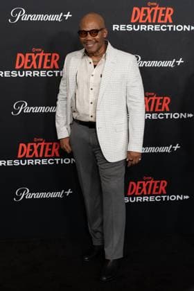 Eric King arrives on the red carpet at the world premiere of Dexter: Resurrection at Alice Tully Hall on Wednesday, July 9, 2025 in New York City.  NYP20250709652 DEREKxFRENCH