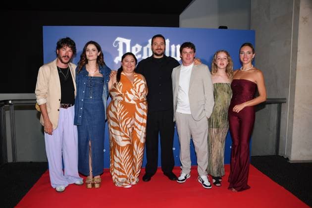 Rome, Cinema The Space Moderno Photocall of the film Dedalus , In the photo: Cast Dedalus  Copyright: xVincenzoxLandix xipa-agency.netx xVincenzoxLandix IPA_Agency_IPA60213911