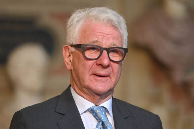 Marcel REIF, Einzelbild,angeschnittenes Einzelmotiv,Portraet,Portrait,Porträt. Verleihung Bayerischer Verdienstorden im Antiquariat der Residenz in Muenchen am 09.07.2025