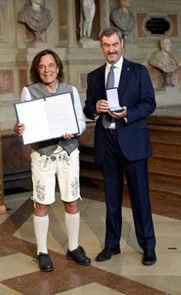 Jürgen Drews, Markus Söder Bayerischer Verdienstorden im Antiquarium der Residenz in München am 9. Juli 2025