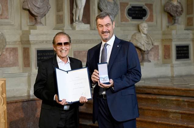 Michael Holm, Markus Söder Bayerischer Verdienstorden im Antiquarium der Residenz in München am 9. Juli 2025