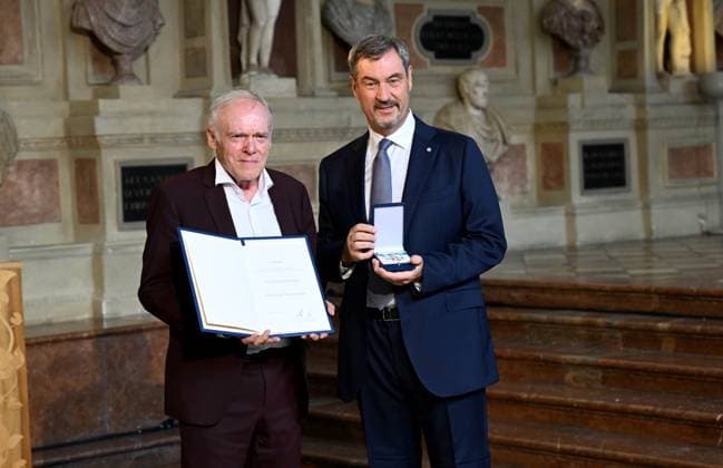 Hermann Gerland, Markus Söder Bayerischer Verdienstorden im Antiquarium der Residenz in München am 9. Juli 2025