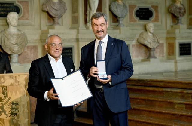Felix Magath, Markus Söder Bayerischer Verdienstorden im Antiquarium der Residenz in München am 9. Juli 2025