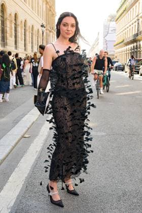 PFW - Zuhair Murad Outside Arrivals Andreea Cristea attends the Zuhair Murad Haute Couture Fall Winter 2025 2026 show as part of Paris Fashion Week on July 09, 2025 in Paris, France. Photo by Laurent Zabulon ABACAPRESS.COM Paris France  Copyright: xZabulonxLaurent ABACAx