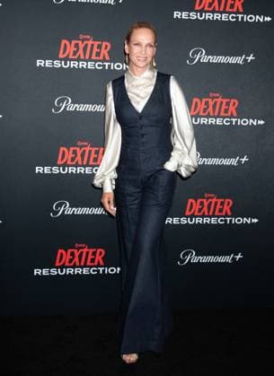 Showtime and Paramount+ s Dexter: Resurrection series premiere Featuring: Uma Thurman Where: New York, United States When: 09 Jul 2025 Credit: Janet Mayer INSTARimages.com EDITORIAL USE ONLY. NOT FOR USE BY NEWSPAPERS BASED IN THE UK. Copyright: xx instar54907801