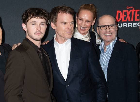 Showtime and Paramount+ s Dexter: Resurrection series premiere Featuring: Jack Alcott, Michael C. Hall, Uma Thurman, Clyde Phillips Where: New York, United States When: 09 Jul 2025 Credit: Janet Mayer INSTARimages.com EDITORIAL USE ONLY. NOT FOR USE BY NEWSPAPERS BASED IN THE UK. Copyright: xx instar54907811