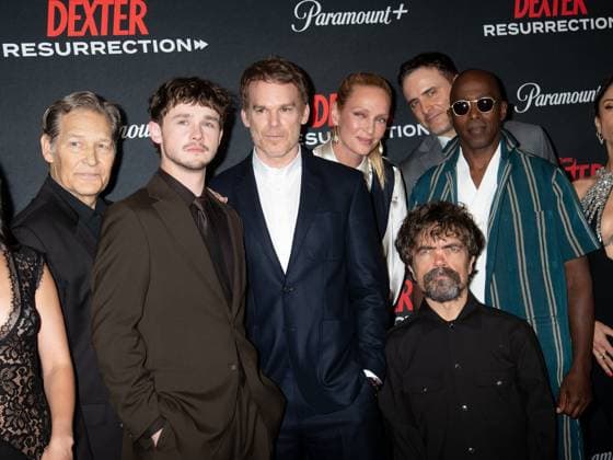 Showtime and Paramount+ s Dexter: Resurrection series premiere Featuring: James Remar, Jack Alcott, Michael C. Hall, Uma Thurman, Peter Dinklage and cast Where: New York, United States When: 09 Jul 2025 Credit: Janet Mayer INSTARimages.com EDITORIAL USE ONLY. NOT FOR USE BY NEWSPAPERS BASED IN THE UK. Copyright: xx instar54907816