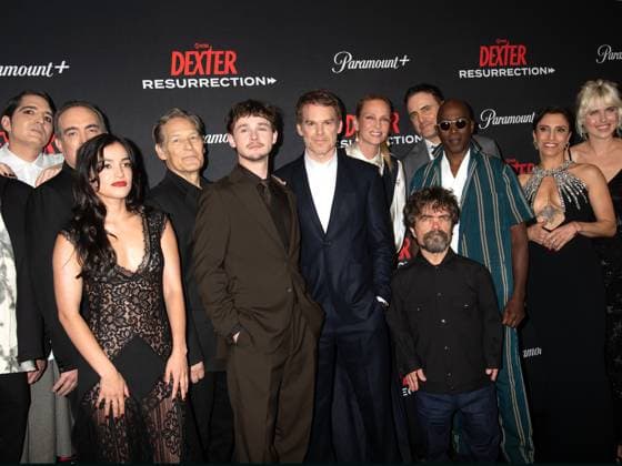 Showtime and Paramount+ s Dexter: Resurrection series premiere Featuring: David Dastmalchian, Emilia Suarez, James Remar, Jack Alcott, Michael C. Hall, Uma Thurman, Peter Dinklage and Ntare Guma Mbaho Mwine Where: New York, United States When: 09 Jul 2025 Credit: Janet Mayer INSTARimages.com EDITORIAL USE ONLY. NOT FOR USE BY NEWSPAPERS BASED IN THE UK. Copyright: xx instar54907817