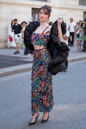 Davika Hoorne at Zuhair Murad Haute Couture Fall Winter 2025 2026 Collection fashion show, during Paris Fashion Week on july 9th 2025 Paris France Yoann Ouahcene Bestimage Celebrities at Zuhair Murad Haute Couture Fall Winter 2025 2026 Collection fashion show, during Paris Fashion Week on july 9th 2025 Paris France  Copyright: xYoannxOuahcenex xBestimagexYoannxOuahcenex xBestimagex