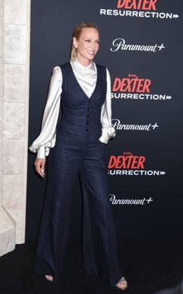 New York series premiere of Dexter: Resurrection at Alice Tully Hall Featuring: Uma Thurman Where: New York, United States When: 09 Jul 2025 Credit: Darla Khazei INSTARimages EDITORIAL USE ONLY. NOT FOR USE BY NEWSPAPERS BASED IN THE UK. Copyright: xx instar54908088