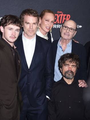 New York series premiere of Dexter: Resurrection at Alice Tully Hall Featuring: Jack Alcott, Michael C Hall, Uma Thurman, Clyde Phillips and Peter Dinklage Where: New York, United States When: 09 Jul 2025 Credit: Darla Khazei INSTARimages EDITORIAL USE ONLY. NOT FOR USE BY NEWSPAPERS BASED IN THE UK. Copyright: xx instar54908102