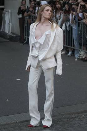 Gigi Goode at Viktor Rolf Haute Couture Fall Winter 2025 2026 Collection fashion show, during Paris Fashion Week on july 9th 2025 Julien Sarkissian Bestimage Celebrities at Viktor Rolf Haute Couture Fall Winter 2025 2026 Collection fashion show, during Paris Fashion Week on july 9th 2025 Paris France  Copyright: xJulienxSarkissianx xBestimagexJulienxSarkissianx xBestimagex