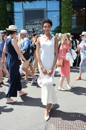 . 10 07 2025. London, United Kingdom. Jourdan Dunn arriving on day eleven of the Wimbledon Tennis Championships in London..  xStephenxLockx xi-Imagesx IIM-26093-0019