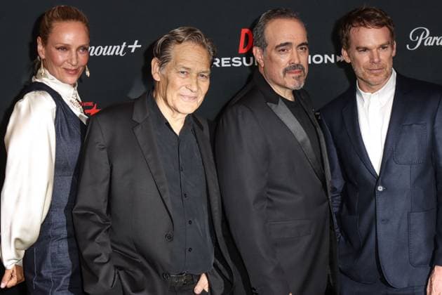 World Premiere Of Paramount+ And Showtime s Dexter: Resurrection Season 1 Uma Thurman, James Remar, David Zayas and Michael C. Hall arrive at the World Premiere Of Paramount+ And Showtime s Dexter: Resurrection Season 1 held at the Alice Tully Hall at the Lincoln Center for the Performing Arts in Manhattan, New York City, New York, United States. Alice Tully Hall at the Lincoln Center for the Performing Arts, Manhattan, New York City, New York, USA New York United States  Copyright: xImagexPressxAgencyx originalFilename: collin-worldpre250710_np6Mc.jpg