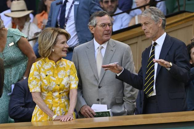 Tennis : Wimbledon -2025 - ITF - Tennis - Wimbledon - ITF - Royal box GB  Copyright: xChryslenexCaillaudx xPznewsx