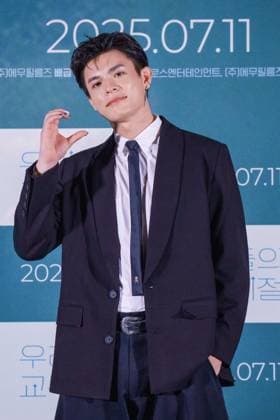 The Uniform film premiere SEOUL, SOUTH KOREA, JUL 10: Taiwanese actor Bruce Chiu Yitai during the Taiwanese drama film The Uniform film premiere at the CGV in Seoul, South Korea, on July 10, 2025. Seoul the CGV South Korea 8212_284450 Copyright: xStevexChoxKyewoong PentaxPressx