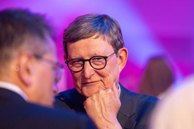 Festakt 30 Jahre Telekom in Bonn 10.07.2025 Kardinal Rainer Maria WOELKI, Erzbischof von Köln - Im Rahmen ihres 30-jährigen Jubiläums feiert die Deutsche Telekom AG einen Festakt mit rund 500 Gästen aus Gesellschaft, Wirtschaft, Politik und Medien in der Konzernzentrale in Bonn. *** Celebration of 30 years of Deutsche Telekom in Bonn 10 07 2025 Cardinal Rainer Maria WOELKI, Archbishop of Cologne As part of its 30th anniversary celebrations, Deutsche Telekom AG holds a ceremony with around 500 guests from society, business, politics and the media at the Group headquarters in Bonn Copyright: xBonn.digitalx xMarcxJohnx