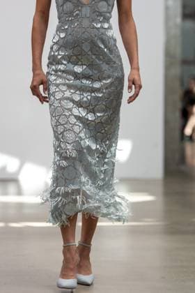 PFW - Rami Al Ali Runway A model walks the runway at the Rami Al Ali Haute Couture Fall Winter 2025-2026 show, as part of Paris Fashion Week in Paris, France on July 10, 2025. Rami Al Ali is the first Syrian fashion designer to present a collection ‘officially’ at the Paris Haute Couture week. Photo by Ammar Abd Rabbo ABACAPRESS.COM Paris France  Copyright: xAbdxRabboxAmmar ABACAx