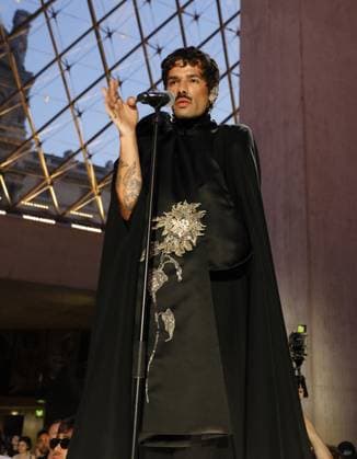 Semi Exclusive Lucky Love La Nuit de la Mode Fashion Week at the Louvre, Paris on 10 July 2025 Marc Ausset Lacroix Bestimage La Nuit de la Mode Fashion Week at the Louvre, Paris on 10 July 2025 Paris France  Copyright: xMarcxAussetxLacroixx xBestimagexMarcxAussetxLacroixx xBestimagex