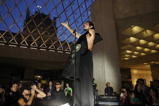 Semi Exclusive Lucky Love La Nuit de la Mode Fashion Week at the Louvre, Paris on 10 July 2025 Marc Ausset Lacroix Bestimage La Nuit de la Mode Fashion Week at the Louvre, Paris on 10 July 2025 Paris France  Copyright: xMarcxAussetxLacroixx xBestimagexMarcxAussetxLacroixx xBestimagex