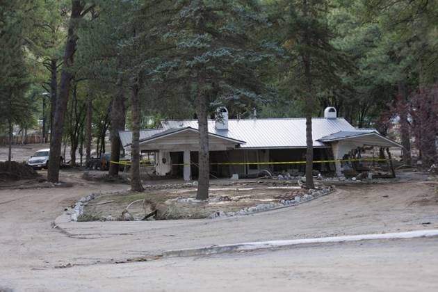Flash flooding in New Mexico kills 3 RUIDOSO, NEW MEXICO, USA - JULY 11: A view of the destruction in the wake of a flash flood that descended upon the New Mexico mountain community of Ruidoso, New Mexico, United States on July 11, 2025. Torrential rainfall in southern New Mexico caused severe flash flooding on Tuesday, leaving at least three people dead and leading to dozens of emergency rescues, according to US local media. Jorge Salgado Anadolu New Mexico United States. Editorial use only. Please get in touch for any other usage.  Copyright: x2025xAnadoluxJorgexSalgadox