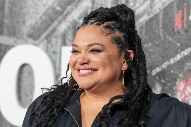 July 11, 2025, Bronx, New York, USA: Michelle Buteau arrives for Katie Taylor vs Amanda Serrano 3 boxing bout at Madison Square Garden in New York, NY on July 11, 2025 Bronx USA - ZUMAr339 20250711_znp_r339_016 Copyright: xLevxRadinx