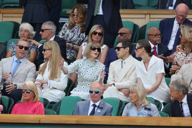 . 13 07 2025. London, United Kingdom. Royal Box for the Mens Singles Final on the last day of the Wimbledon Tennis Championships in London .  xStephenxLockx xi-Imagesx IIM-26103-0012