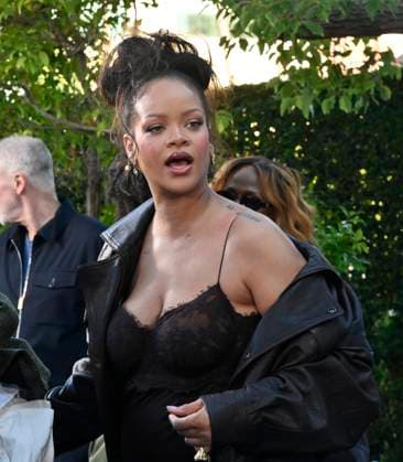Rihanna, the voice of Smurfette in the animated musical comedy Smurfs attends the premiere of the motion picture at Paramount Studios in Los Angeles on Sunday, July 13, 2025. Storyline: When Papa Smurf (John Goodman) is mysteriously taken by evil wizards, Razamel and Gargamel, Smurfette (Rihanna) leads the Smurfs on a mission into the real world to save him. With the help of new friends, the Smurfs must discover what defines their destiny to save the universe.  LAP2025071319 JIMxRUYMEN