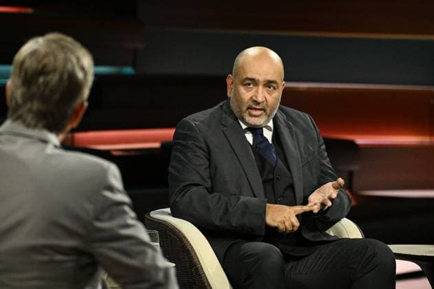 Markus Lanz (li.) mit Omid Nouripour 07 25 her Markus Lanz (li.) und Omid Nouripour am 1. Juli 2025 in Markus Lanz , ZDF TV Fernsehen Talkshow Talk Show Deutschland deutsch deutscher Iran iranisch iranischer Mann Politik Politiker Bündnis 90 Die Grünen Grüne Grüner MdB Italien italienisch italienischer italienisch-deutscher Moderator Fotografie Fotograf Journalist Journalismus journalism journalist author writer host presenter german-italian presenter photographer german iranian politician quer halb sitzend sprechend gestikulierend aufzählend *** Markus Lanz li with Omid Nouripour 07 25 her Markus Lanz li and Omid Nouripour on July 1, 2025 in Markus Lanz , ZDF TV television talk show talk show Germany German German Iran Ira