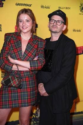 Jella Haase, Milan Peschel bei der SchwarzeSchafe Premiere im Kino in der Kulturbrauerei in Berlin am 15.07.2025
