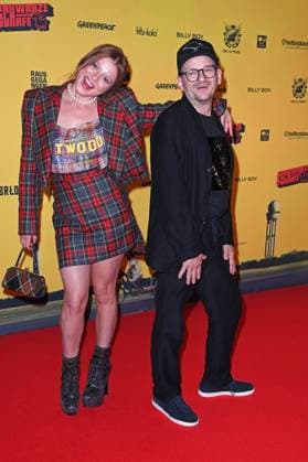 Jella Haase, Milan Peschel bei der SchwarzeSchafe Premiere im Kino in der Kulturbrauerei in Berlin am 15.07.2025