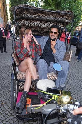 Jella Haase, Yasin El Harrouk bei der SchwarzeSchafe Premiere im Kino in der Kulturbrauerei in Berlin am 15.07.2025