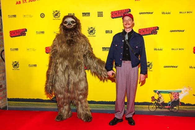 Premiere - SchwarzeSchafe Merlin Sandmeyer bei der Premiere zu SchwarzeSchafe im Kino in der Kulturbrauerei am 15.07.2025 in Berlin. Copyright: xEventpressxKochanx