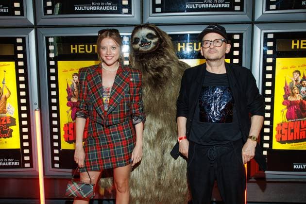 Premiere - SchwarzeSchafe Jella Haase und Milan Peschel bei der Premiere zu SchwarzeSchafe im Kino in der Kulturbrauerei am 15.07.2025 in Berlin. Copyright: xEventpressxKochanx