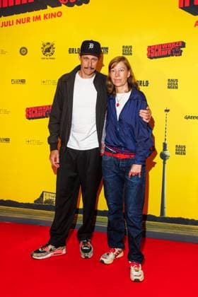 Premiere - SchwarzeSchafe Marc Hosemann und Jule Böwe bei der Premiere zu SchwarzeSchafe im Kino in der Kulturbrauerei am 15.07.2025 in Berlin. Copyright: xEventpressxKochanx