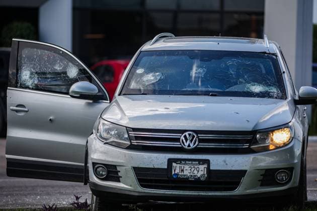 Commander Nitro killed after an attack in Mexico SINALOA, MEXICO - JULY 15: David Cristobal Barraza Sainz, known as Commander Nitro within the Sinaloa State Police, was shot and killed after an attack that took place on Pedro Infante Boulevard at around 1:00 p.m in Sinaloa, Mexico on July 15, 2025. Commander Nitro is the 43rd police officer to be killed in the last 10 months of violence in Sinaloa, as a result of the internal conflict between factions of the Cartel de Sinaloa. Cristobal was traveling with his armored vehicle and was intercepted by an armed commando that ended his life. Stringer Anadolu Sinaloa Mexico. Editorial use only. Please get in touch for any other usage.  Copyright: x2025xAnadoluxStringerx