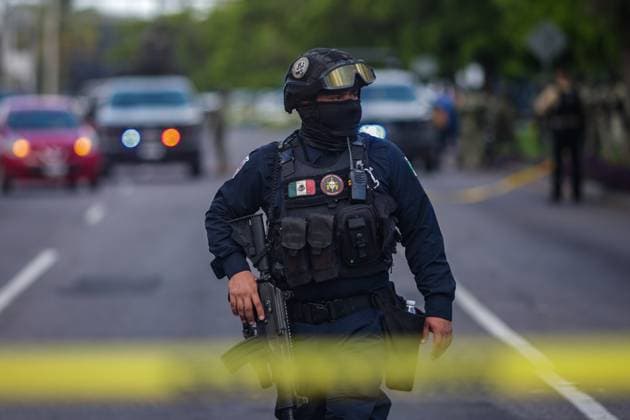 Commander Nitro killed after an attack in Mexico SINALOA, MEXICO - JULY 15: David Cristobal Barraza Sainz, known as Commander Nitro within the Sinaloa State Police, was shot and killed after an attack that took place on Pedro Infante Boulevard at around 1:00 p.m in Sinaloa, Mexico on July 15, 2025. Commander Nitro is the 43rd police officer to be killed in the last 10 months of violence in Sinaloa, as a result of the internal conflict between factions of the Cartel de Sinaloa. Cristobal was traveling with his armored vehicle and was intercepted by an armed commando that ended his life. Stringer Anadolu Sinaloa Mexico. Editorial use only. Please get in touch for any other usage.  Copyright: x2025xAnadoluxStringerx