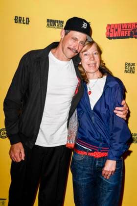 abb Marc Hosemann und Jule Boewe Schauspieler zu Gast bei der Premiere des Films SchwarzeSchafe im Kino in der Kultur Brauerei am15.Juli 2025 in Berlin Berlin Deutschland