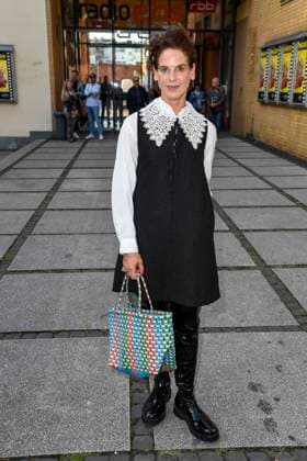 abb Bibiana Beglau Schauspielerin zu Gast bei der Premiere des Films SchwarzeSchafe im Kino in der Kultur Brauerei am15.Juli 2025 in Berlin Berlin Deutschland