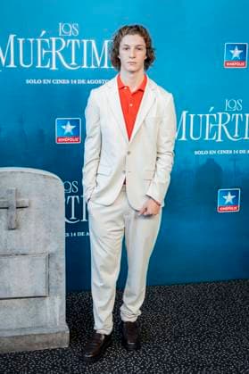 Los Muertimer Premiere, Madrid, Spain - 16 Jul 2025 Adrian Checa attends to Los Muertimer Premiere at Kinepolis on July 16, 2025 in Madrid, Spain. (Credit: Miguel Escavias Alfa Images) Pozuelo de Alarcon Kinepolis Madrid Spain Copyright: x x2025xMiguelxEscavias AlfaxImagesx