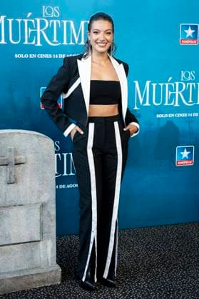 Los Muertimer Premiere, Madrid, Spain - 16 Jul 2025 Ana Guerra attends to Los Muertimer Premiere at Kinepolis on July 16, 2025 in Madrid, Spain. (Credit: Miguel Escavias Alfa Images) Pozuelo de Alarcon Kinepolis Madrid Spain Copyright: x x2025xMiguelxEscavias AlfaxImagesx