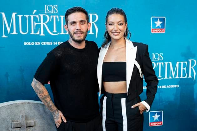 Los Muertimer Premiere, Madrid, Spain - 16 Jul 2025 Victor Elias and Ana Guerra attend to Los Muertimer Premiere at Kinepolis on July 16, 2025 in Madrid, Spain. (Credit: Miguel Escavias Alfa Images) Pozuelo de Alarcon Kinepolis Madrid Spain Copyright: x x2025xMiguelxEscavias AlfaxImagesx