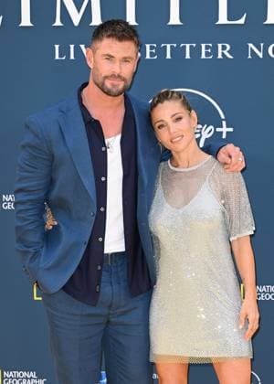 Celebrities arrive for premiere of the National Geographic docu-series ˜Limitless: Live Better Now™ at Odeon Luxe, Leicester Square, London Featuring: Chris Hemsworth, Elsa Pataky Where: London, United Kingdom When: 17 Jul 2025 Credit: Cover Images EDITORIAL USE ONLY. NOT FOR USE BY NEWSPAPERS BASED IN THE UK. Copyright: xx coverimg54924767
