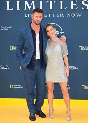 Celebrities arrive for premiere of the National Geographic docu-series ˜Limitless: Live Better Now™ at Odeon Luxe, Leicester Square, London Featuring: Chris Hemsworth, Elsa Pataky Where: London, United Kingdom When: 17 Jul 2025 Credit: Cover Images EDITORIAL USE ONLY. NOT FOR USE BY NEWSPAPERS BASED IN THE UK. Copyright: xx coverimg54924769