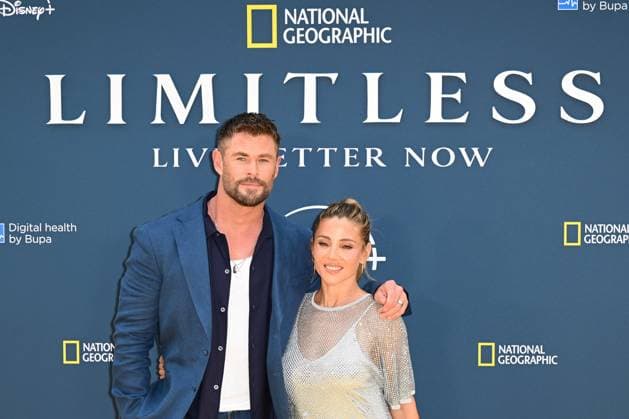 Celebrities arrive for premiere of the National Geographic docu-series ˜Limitless: Live Better Now™ at Odeon Luxe, Leicester Square, London Featuring: Chris Hemsworth, Elsa Pataky Where: London, United Kingdom When: 17 Jul 2025 Credit: Cover Images EDITORIAL USE ONLY. NOT FOR USE BY NEWSPAPERS BASED IN THE UK. Copyright: xx coverimg54924772