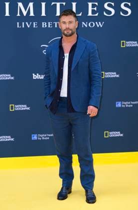 Limitless: Live Better Now Premiere - London Chris Hemsworth attending the Limitless: Live Better Now premiere in London, UK, on July 17, 2025. Photo by Stuart Hardy ABACAPRESS.COM London London United Kingdom  Copyright: xStuartxHardy ABACAPRESS.COMx