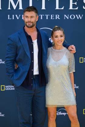 Limitless: Live Better Now Premiere - London Chris Hemsworth and Elsa Pataky attending the Limitless: Live Better Now premiere in London, UK, on July 17, 2025. Photo by Stuart Hardy ABACAPRESS.COM London London United Kingdom  Copyright: xStuartxHardy ABACAPRESS.COMx